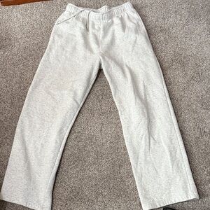 Aeropostale Light Gray Wide Leg Pants